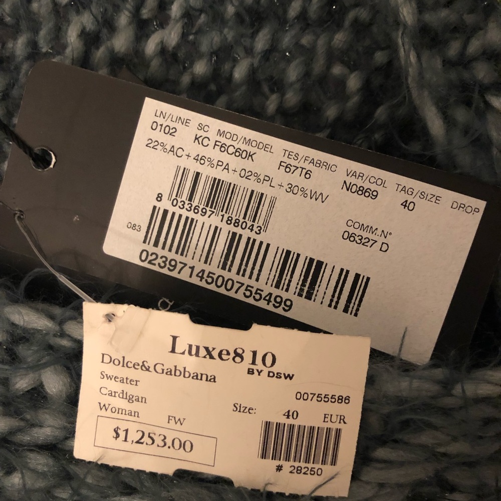 Dolce and Gabbana cardigan